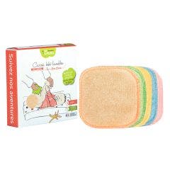 Bambú Lavable Bordes Bebe X5 Colores Les Tendances D'Emma