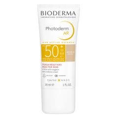 Crema Solar Con Color Ar Spf50+ 30ml Photoderm AR Peaux réactives Bioderma