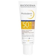 Crema Gel Protección Muy Alta - Tono Dorado 40ml Photoderm M Bioderma