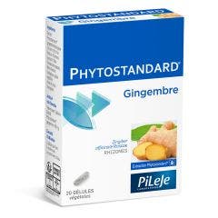 Phytostandard Jengibre 20 Cápsulas Pileje