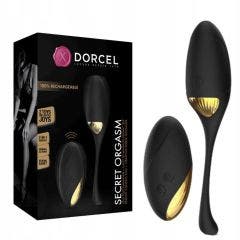 Huevo vibrador negro y oro Secret orgasm Marc Dorcel