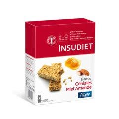 Insudiet Barre Céréales Miel Amande x6 Insudiet