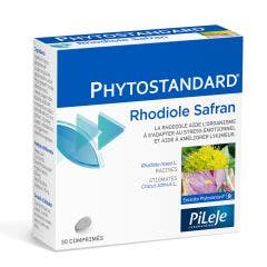 Phytostandard Rodiola y Azafrán 30 comprimidos Pileje