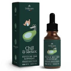 Aceite de Aguacate de Amplio Espectro 30% (en francés) 3000 mg CBD Delicure