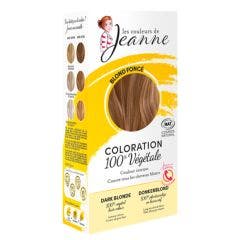 Coloration 100% végétale 2x50 g Blond foncé Les couleurs de Jeanne