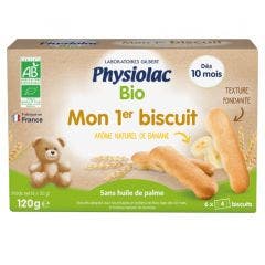 Mon 1er biscuit 120 g Arôme naturel de banane Physiolac