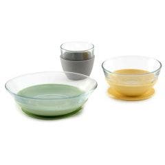 Fiambrera de cristal amarilla Couleur jaune Beaba