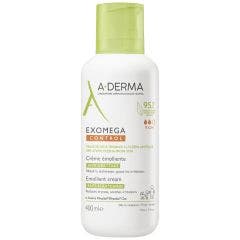 Crema emoliente calmante 400ml Exomega Control pieles secas con tendencia a eczema atópico A-Derma