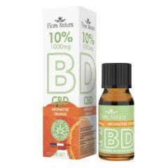 10% Aceite de CBD 10 ml Naranja Flora Natura