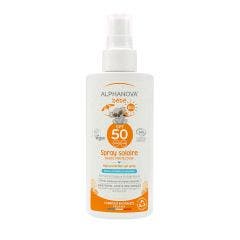 Spray Solar Hipoalergénico SPF50 Bio 125g Bébé Alphanova