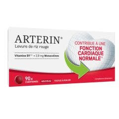 Arterin Levadura roja de arroz 2,9 mg 90 comprimidos Omega Pharma
