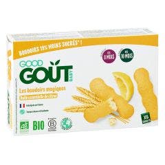 Boudoirs à l'Huile Essentielle de Citron 120g Dès 8 Mois Good Gout