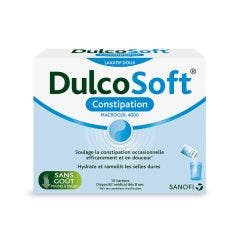 Suaviza el estreñimiento 10 sobres de 10 g Con Macrogol 4000 Dulcosoft