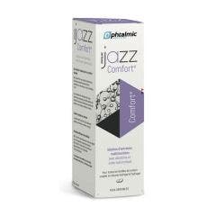 Jazz Comfort Solution d'entretien multifonctions pour lentilles de contact souples 100ml Yeux sensibles Ophtalmic