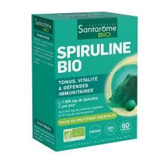 Spiruline Bio 60 Comprimés Santarome