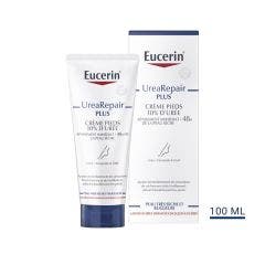 Crema Pies 10% De Urea Plus Pies Secos 100ml UreaRepair Plus Peaux Sèches et rugueuses Eucerin