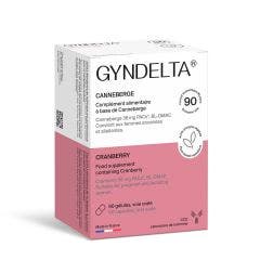 Cranberry Pacs 90 Capsulas 36mg Gyndelta Ccd