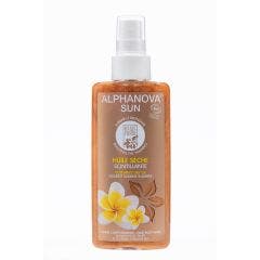 Sun Aceite Seco Brillante Con Monoi De Tahiti Y Aceite De Argan Bio 125ml Alphanova