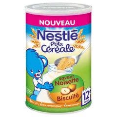 Noisette Biscuite 12 Mois Et Plus P'tite Cereale 400 g Nestlé