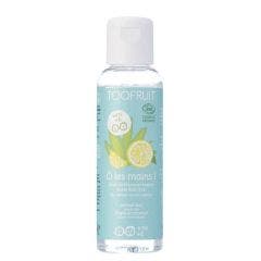 Gel limpiador de manos sin aclarado de limón y aloe vera 100ML Ô Les Mains Toofruit