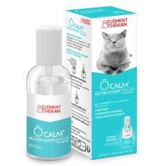 Ôcalm Solution calmante Spray 60ml pour chat à diffuser Clement-Thekan