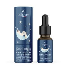 Aceite de CBD CBN Buenas Noches 1000mg 10 ml Delicure