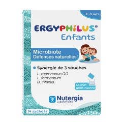 Ergyphilus Niños 14 Sobres 14 Sachets Ergyphilus Goût Neutre Nutergia