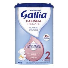 2 Calisma 2 Leche En Polvo 6-12 Meses 800g Calisma Relais 2 6 à 12 Mois Gallia