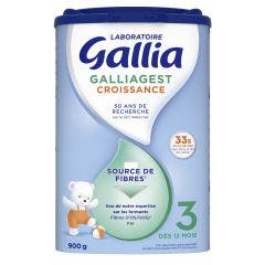 Galliagest Premium 3 Croissance Lait En Poudre 12 Mois-3 Ans 800 g Galliagest Premium 3 Croissance 12 Mois à 3 Ans Gallia