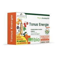 Ampoules Tonus Energie Bio x20 + 10 offertes 3 Chênes