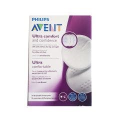 Coussinets d'allaitement ultra-confort jetables x24 Accessoires Jour/nuit Avent