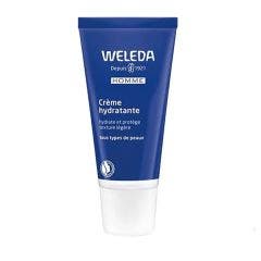 Crème Hydratante Visage 2x30ml Homme Tous Types de Peaux Weleda