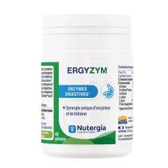 Ergyzym 40 gélules Enzymes digestives Nutergia
