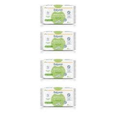 Lingettes A l'Eau Bio 4x60 Sachets Dès La Naissance Babysoin