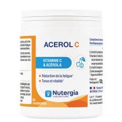 Acerol C Vitamina C Natural 60 Comprimidos 60 Comprimés Vitamine C et Acérola Nutergia