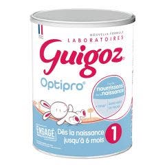 Leche En Polvo 1 0-6 Meses 800g Optipro 0-6 Mois Guigoz