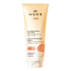 Champu Ducha Hidratante After-sun Sun Cuerpo Y Cabello 200ml Sun Corps Et Cheveux Nuxe