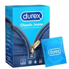 Preservativos classic lubricados x20 Jeans Durex