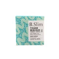 B.Slim Té de hierbas adelgazante x15 bolsitas de té sin cafeína Tránsito Detox Diet World