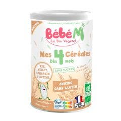 Mis 4 cereales ecológicos 220g A partir de 4 meses La Mandorle