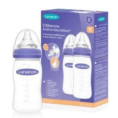 Biberon Avec Tétine Natural Wave 240ml Lansinoh