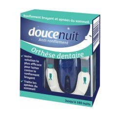 Orthèse Dentaire Anti-Ronflement Forme Adaptable Doucenuit
