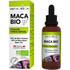 Maca líquida ecológica 25 ml Vitalidad, Tono sexual Diet Horizon