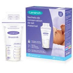 Bolsitas de leche materna X25 Lansinoh
