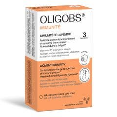 Immunité de la Femme Vitamines D3+B9 84 Capsules Oligobs Ccd