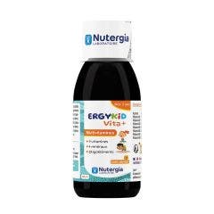 Ergykid Vita + Multivitaminas 150 ml sabor albaricoque a partir de 3 años Nutergia