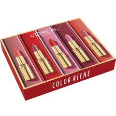 Coffret Rouge à Lèvres Mat Color Riche L'Oréal Paris