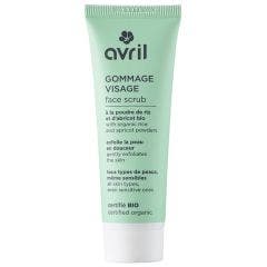 Gommage visage a la poudre de riz et d'abricot bio 50ml Avril