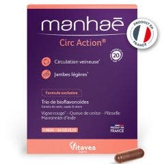 Circulación venosa 30 cápsulas Circ Action Manhaé