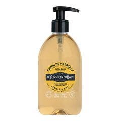 Savon de Marseille 500ml Corps et Mains Peaux Sensibles Le Comptoir Du Bain